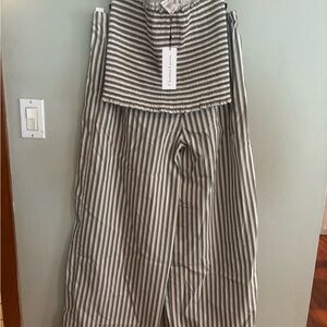 Christian Lacroix Striped Black and White Pants